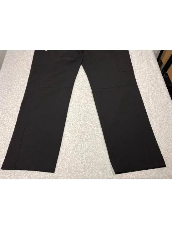Figs Technical Collection Womens Cargo Scrub Pants Style T2001 Black XXL Medical - Picture 9 of 10